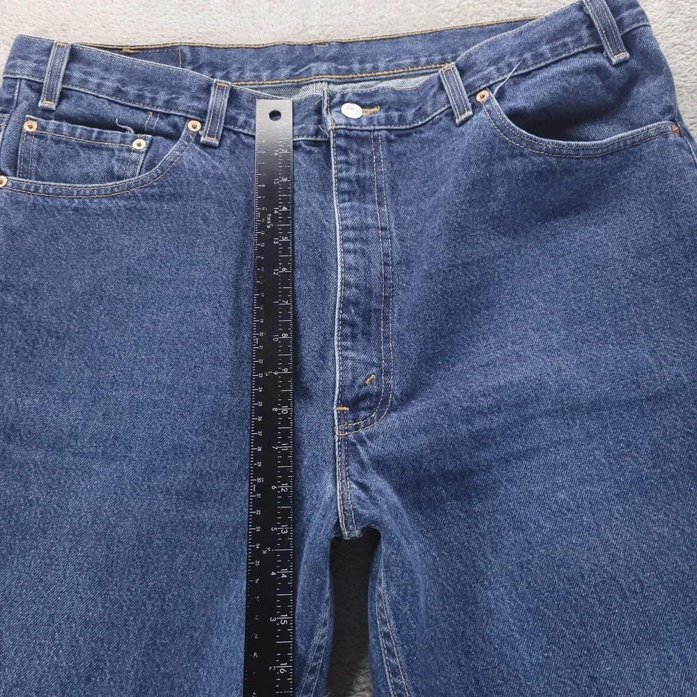 VTG Levis 517 Jeans Mens 42x30 Blue Regular Bootcut Dark Wash Western